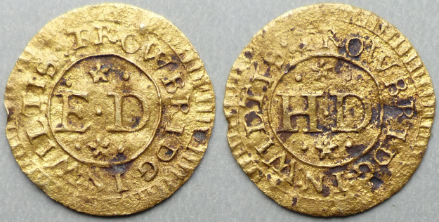 Trowbridge, E D & H D farthing token